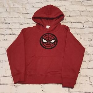 ❤️SOLD❤️GAP Kids Marvel Spider-Man Hooded Sweater Size Small 6-7